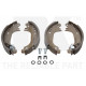 set of 4 rear brake shoes