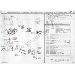 tube injecteur de carburateur Solex