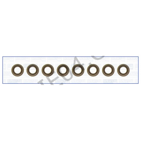 set van x8 klepafdichtingen Ø8mm