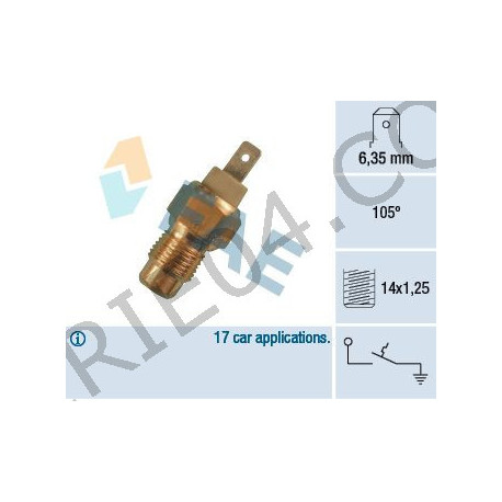 Thermocontact 105°