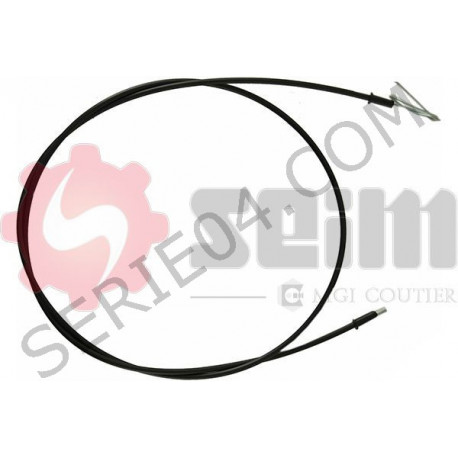 throttle cable with sheath