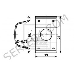 brake hose clip