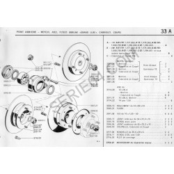 complete rear hub + brake disc