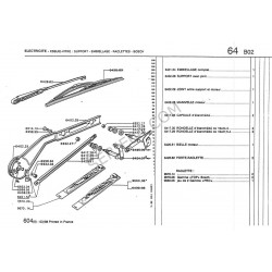 wiper linkage bushing