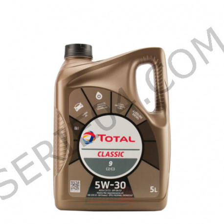bidon d'huile 5W30