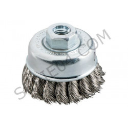 brosse ronde acier torsadé