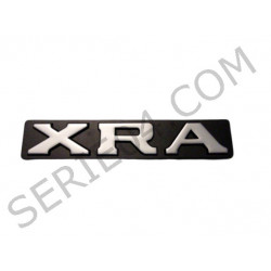 Rear name-plate "XRA"