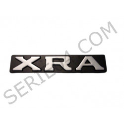 monogram "XRA"