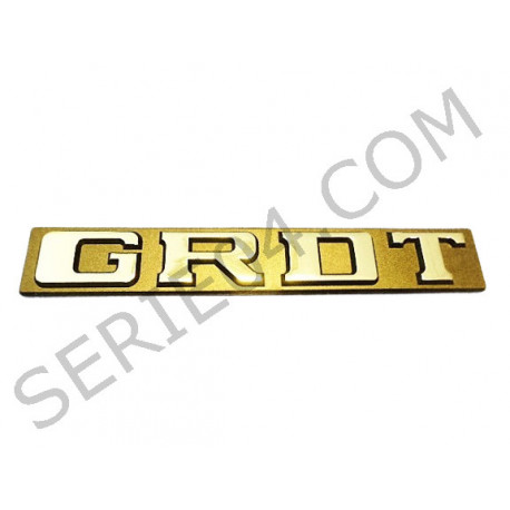 monogramme "GRDT"