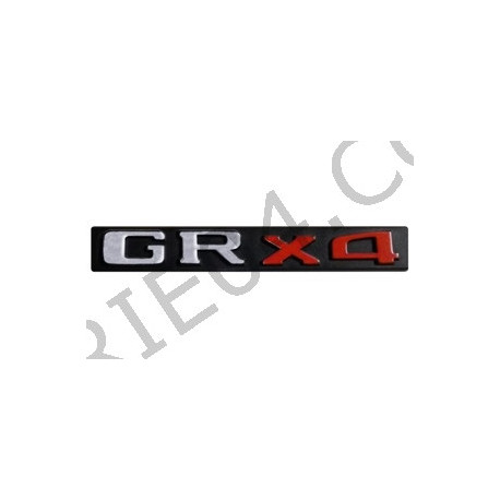 monogramme GR X4
