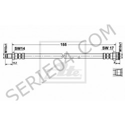 flexible rear disc brake