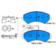 jeu de 4 plaquettes de frein avant Brembo