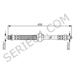 Flexible de frein avant L455