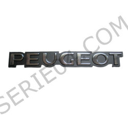 Monogramme "Peugeot" chromé