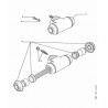 Cylindre de roue arrère gauche