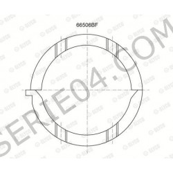 set semiflangia albero motore std 2.80