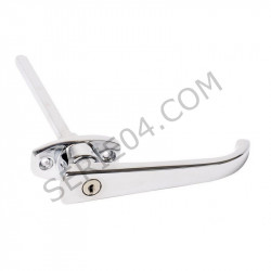 chrome handle, exterior door + 2 keys