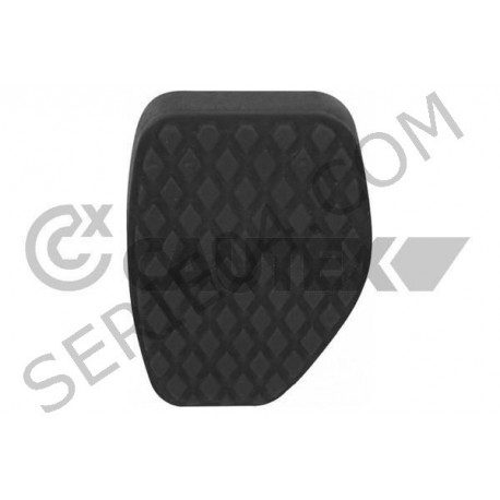 brake pedal rubber