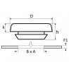 obturateur de caisse 25x50