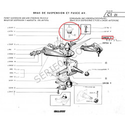 front upper wishbone ball joint