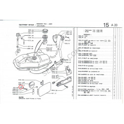 fuel tank hatch rubber shim
