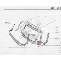 windshield bay foot reinforcement