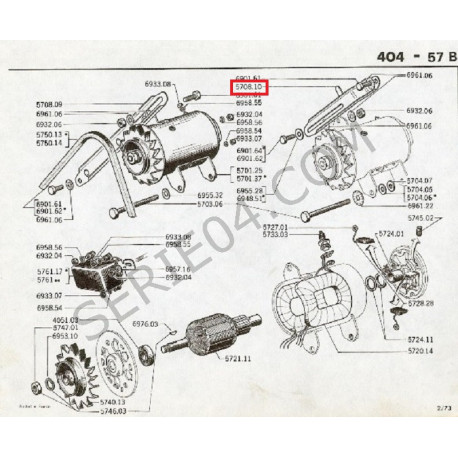 Slide alternator