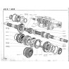 arbre de BV moteur 19/21dts