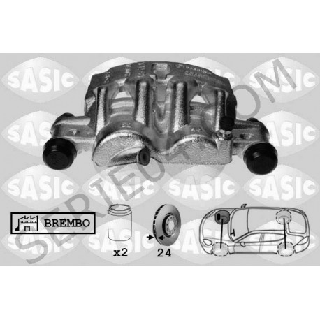 Etrier de frein avant échange-standard