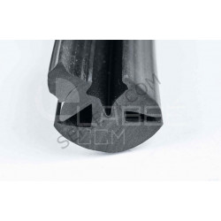 rubber seal for windshield or rear window, universal sold by the meter