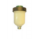 Brake fluid reservoir glass