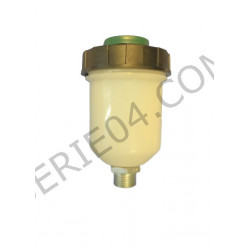 Brake fluid reservoir glass