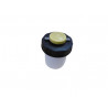 Brake fluid reservoir glass