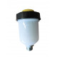 Brake fluid reservoir glass