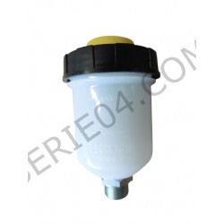 Brake fluid reservoir glass