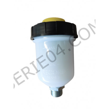 Brake fluid reservoir glass