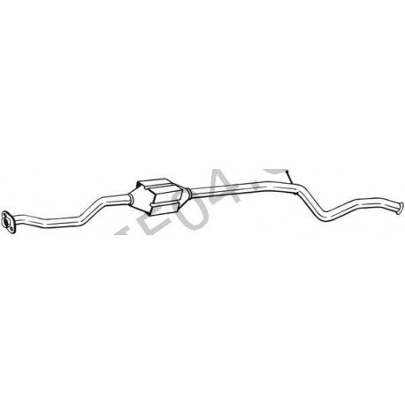 tube avant catalyseur TU5D