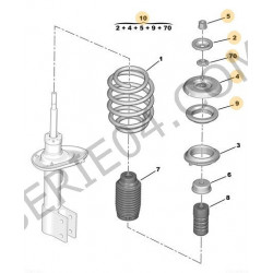 front shock head kit