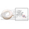 bague plastique de fourchette d'embrayage