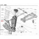 Silentblock der hinteren Stange Ø12x30x36x42mm