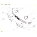 D3A-D4A-D4B Front bumper - rear bumper