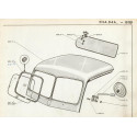 D3A-D4A-D4B Pavilion - Windshield - Rearview mirror