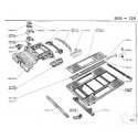 203 Plancher avant - Bloc arrière