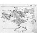 204-304 Plancher avant - Bloc arrière