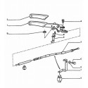 206 Brake cable - handbrake