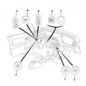 306 dash - posacenere - accendisigari - aeratore