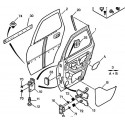 306 Porte avant - Porte arrière - Bas de caisse