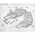 403 Voorkant vloer - Rear Block