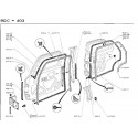 403 Voordeur - Achterdeur - Side skirts