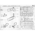 504 Rétroviseur - Baie - Pavillon - Pare-brise - Pare-soleil